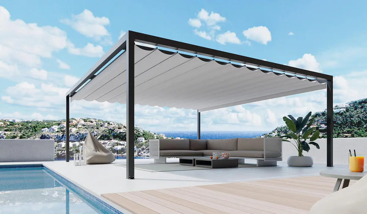 Pergola La Monaco -  une pergola haut de gamme - Pergolas Da Silva